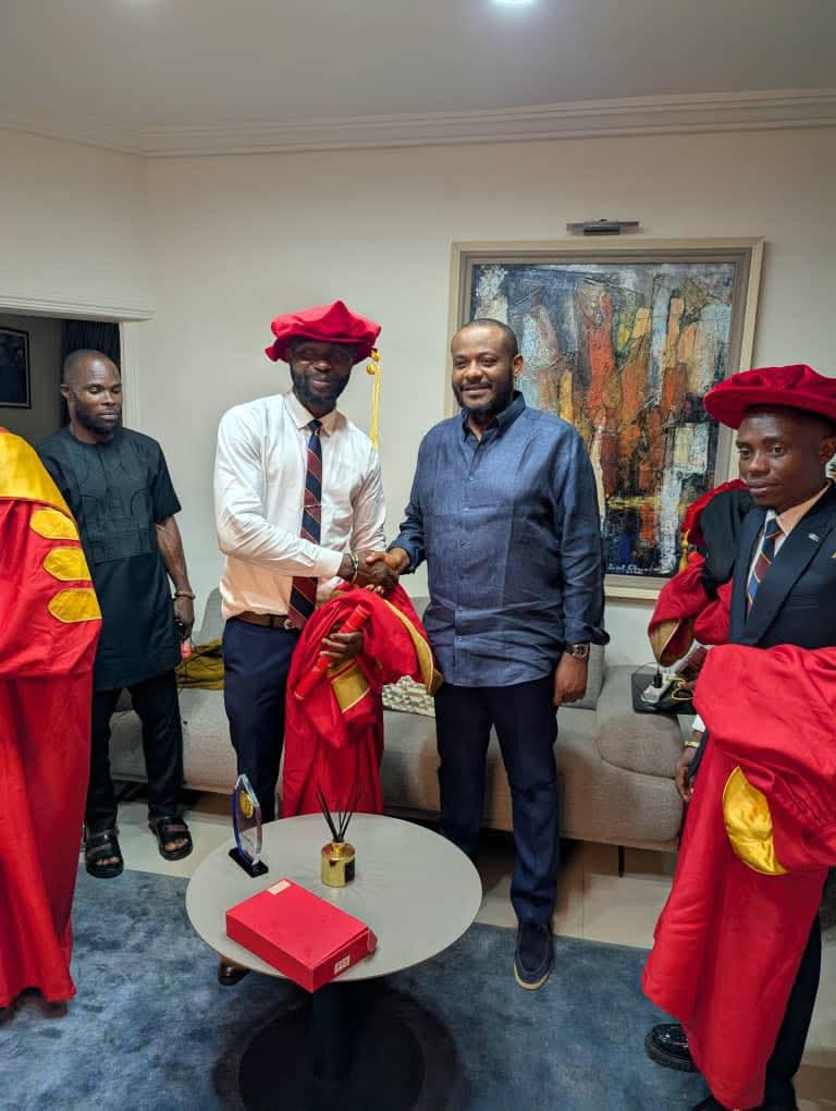 I was absolutely overjoyed yesterday when a group of scholars from the Central Senatorial District paid me a visit- HON ODEN EWA